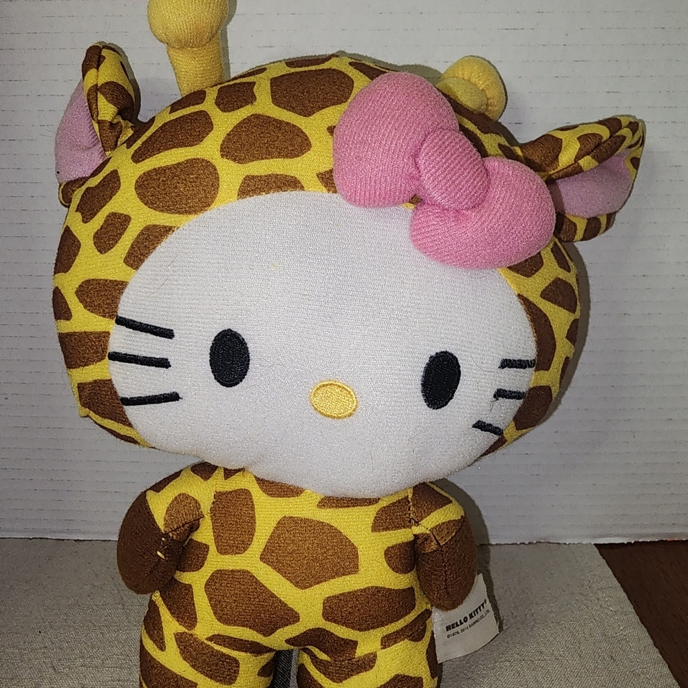 Hello Kitty/ Giraffe Kitty Plush Sanrio